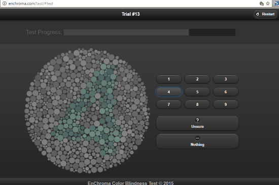 color blindness test