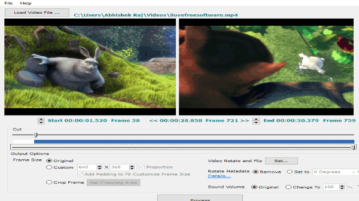free video editor to cut crop rotate videos