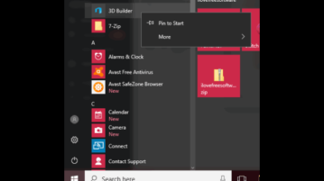 how to prevent applications from uninstalling from windows 10 start menu