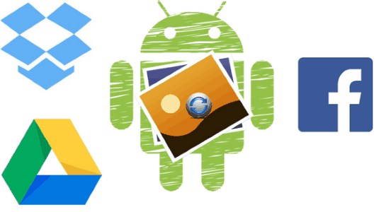 3 free android gallery apps to view photos from Google Drive, Dropbox