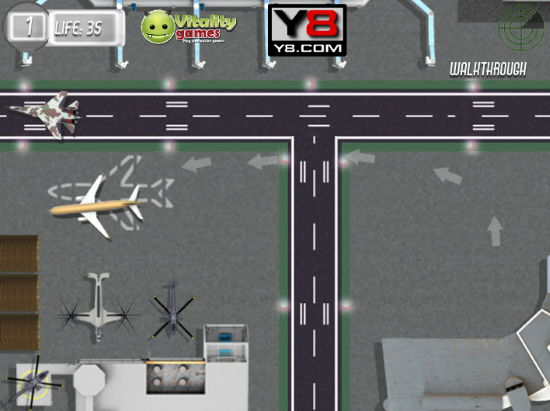 5 free 3d facebook games to play- plane parking 3D