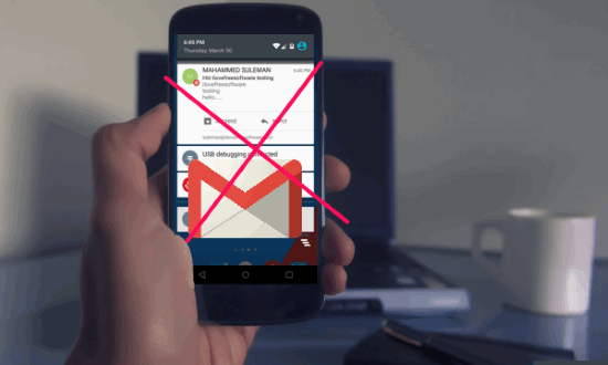 How To Temporarily Stop Gmail Notifications On Android