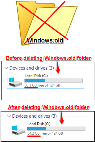 How to Delete Windows.old Folder From Any PC