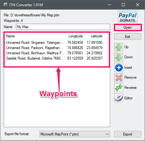 ITn Converter import