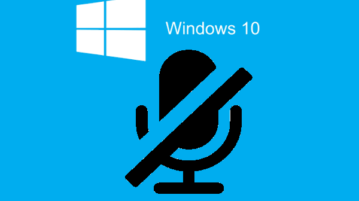 disable microphone in windows 10 pc