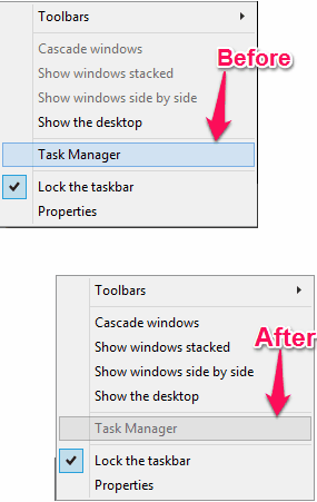 free software to disable task manager