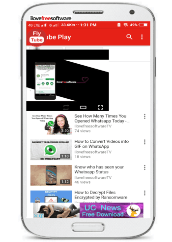 how to watch youtube videos anywhere on Android