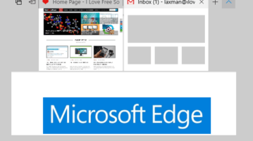 show hide tab previews in microsoft edge