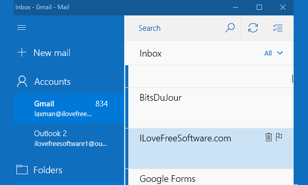 How To Hide Sender Pictures In Email List In Windows 10 Mail App