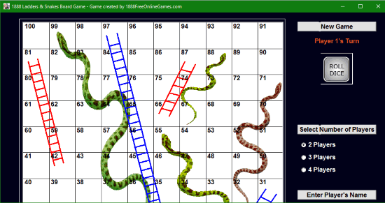 Snakes and Ladders: Multiplayer 🕹️ Jogue no Jogos123