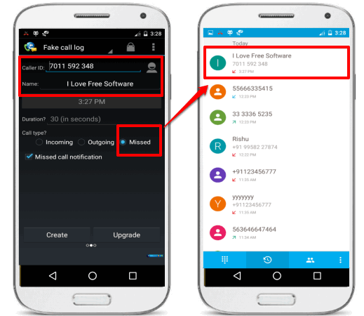 5 Free Android Apps To Create Fake Call Log