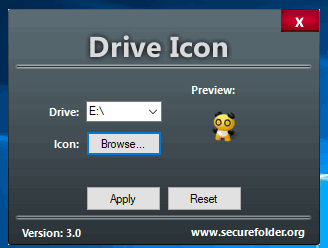 Drive Icon software