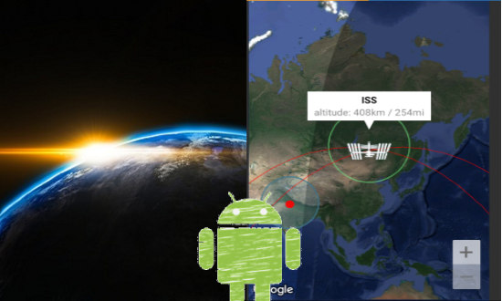 Free Android App To Track International Space Station And Iridium Flarespng