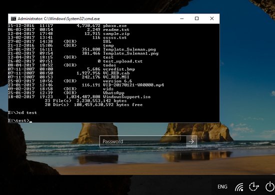 How To Open Command Prompt On Login Screen In Windows 10