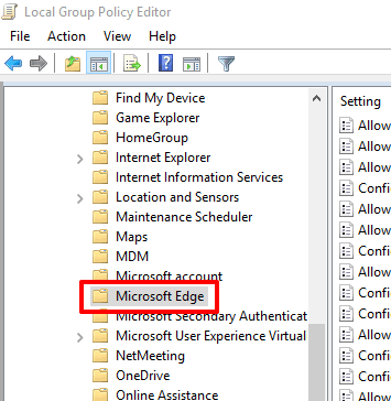access microsoft edge folder