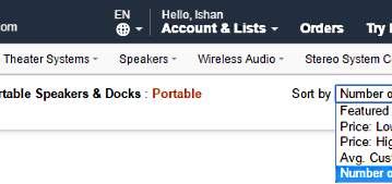 Amazon Sort By Number Of Reviews