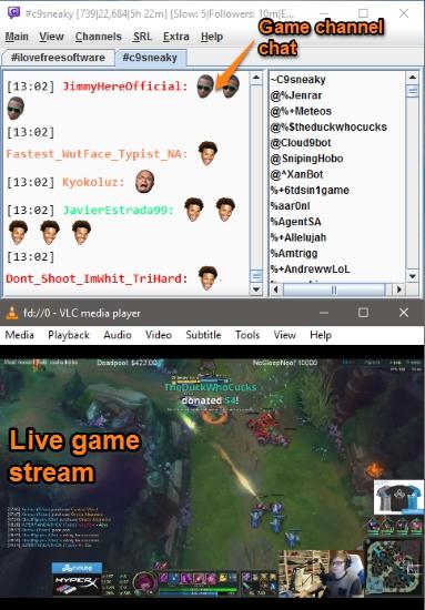 chatty twitch client