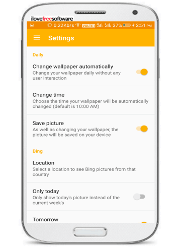 How To Set Bing Wallpaper Of The Day As Daily Android Wallpaper