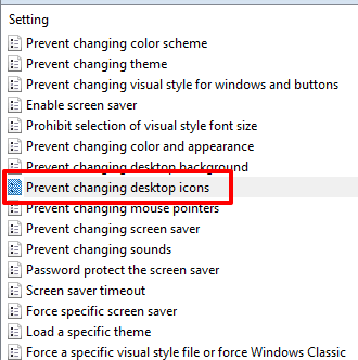 double-click prevent changing desktop icons option