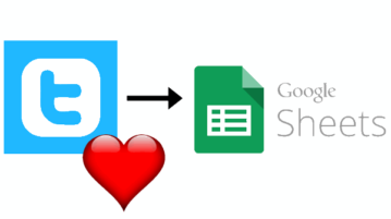 how to export liked tweets to googlr sheets
