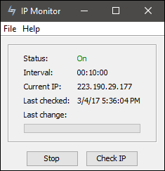 ip monitor interface