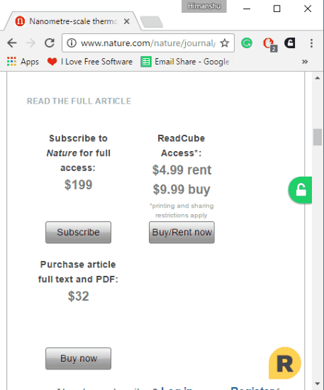 Free Chrome Extension To Bypass Paywalls And Read Research Papers For Free