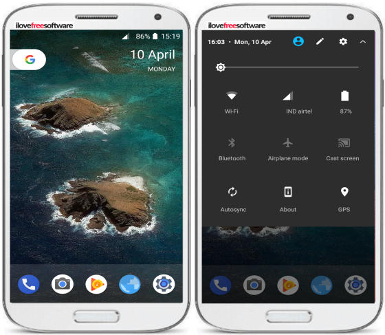 5 Free Android Nougat Themes