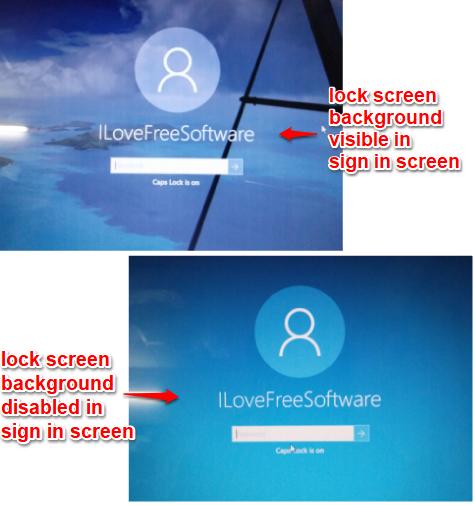 show or hide lock screen background in windows 10 sign in screen