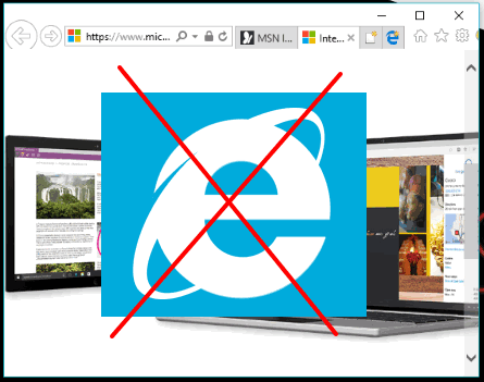 uninstall internet explorer in windows 10