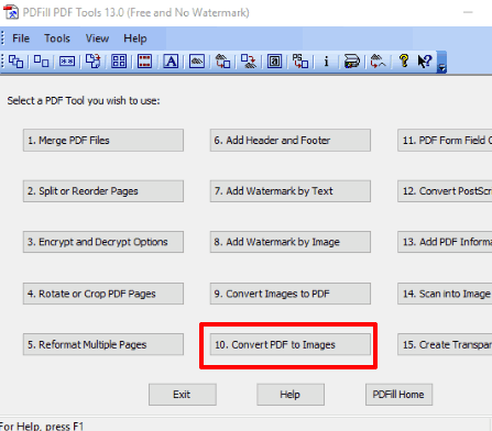 use convert pdf to images
