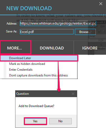 xtreme download manager adding to queue