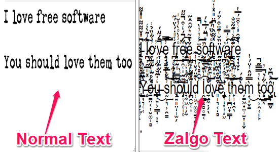 zalgo text generator