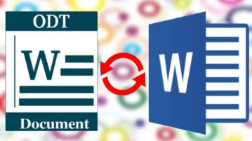 5 Free ODT to DOC, DOCX Converter Software, Convert ODT to Word