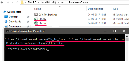 CSV to Excel converter convert csv xlsx
