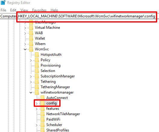 access config key