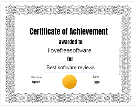 best free online certificate maker