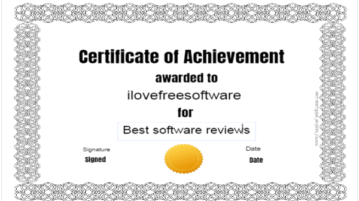 best free online certificate maker