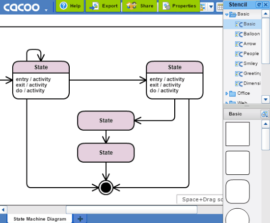 5 Free Websites To Draw State Diagram Online