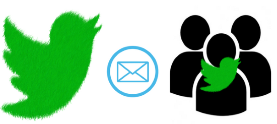 how to use mail merge in twitter