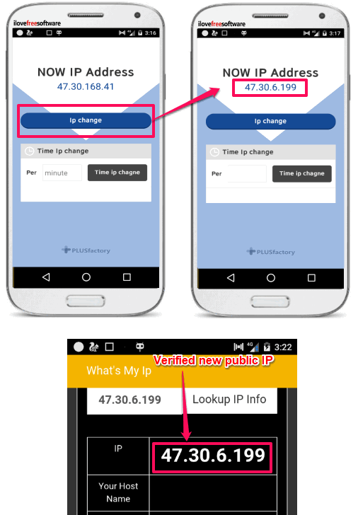 ip changer public ip change