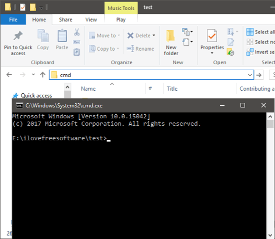 open command prompt for wget