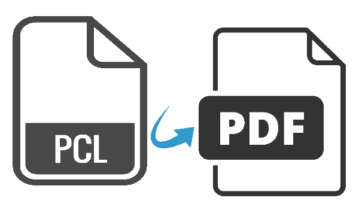 pcl to pdf converter software