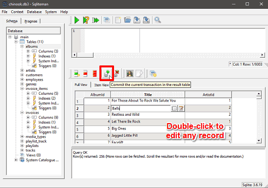 sqliteman sqlite editor software