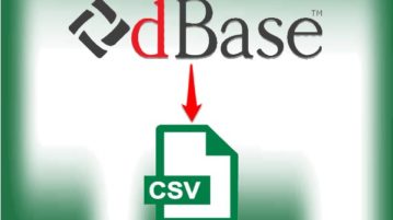 3 Free dBASE to CSV Converter Software for Windows