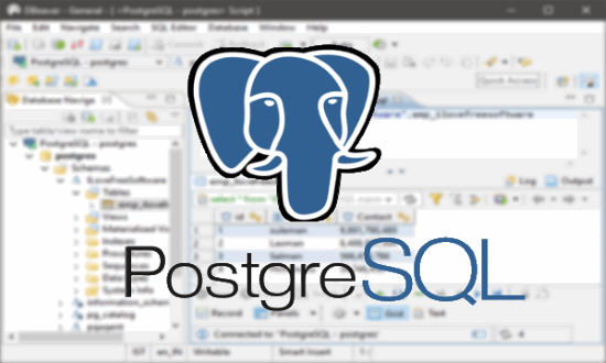 Free PostgreSQL Editor Software For Windows