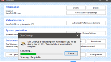 Free Software to Cleanup C Drive, Access Useful Windows feat