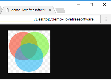 chrome browser to play animated png files