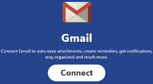 connect gmail to ifttt