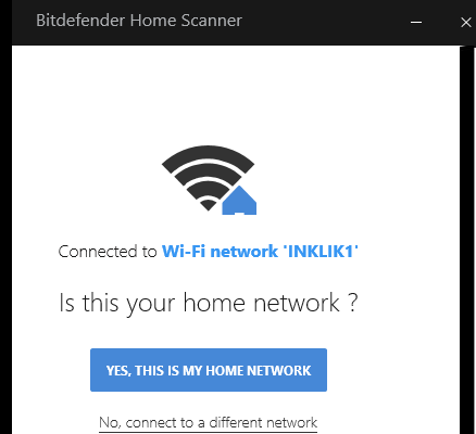 connect to wifi home network
