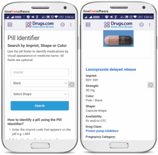 drugs.com android pill identifier
